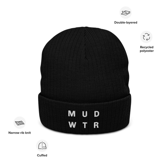 mud-wtr-beanie-q4 ribbed-knit-beanie-black-front-6478f6ebb8db4.png