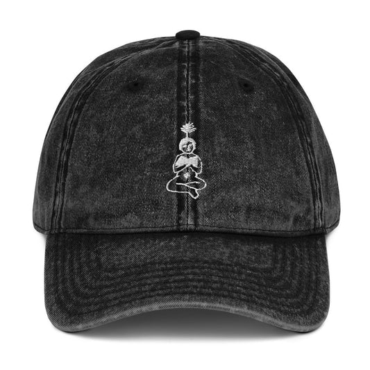 unlearn-relearn-vintage-cotton-cap-h5 vintage-cap-black-front-647546e2e4417.jpg